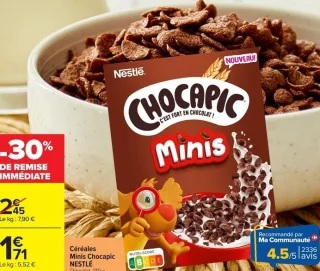 Céréales Minis Chocapic NESTLÉ