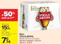 Bière Stella Artois