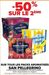 Tous les packs aromatisés San Pellegrino