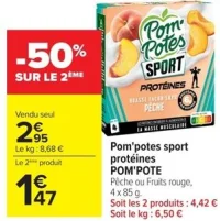 Pom'potes sport protéines POM'POTE