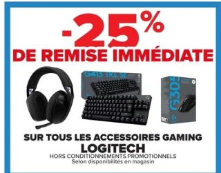 Accessoires gaming Logitech