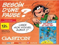 Livre Gaston - Tome 23 - Des boum et des paf