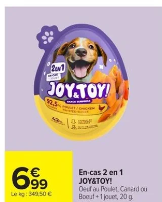 En-cas 2 en 1 JOY&TOY!