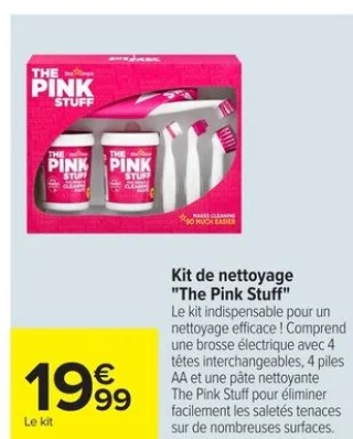 Kit de nettoyage "The Pink Stuff"