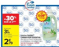 Lessive liquide CARREFOUR ESSENTIAL