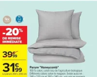 Parure "Honeycomb" Tex Home
