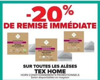 Toutes les alèses Tex Home