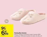 Pantoufles femme Tex