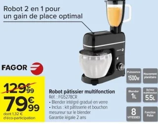 Robot pâtissier multifonction FAGOR