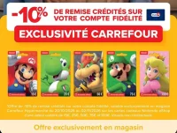 Cartes cadeaux Nintendo eShop