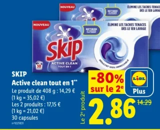 SKIP Active clean tout en 1