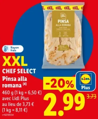 Pinsa alla romana Chef Select
