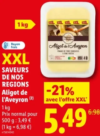 Aligot de l'Aveyron Saveurs de nos Régions