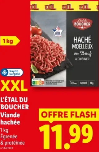 Viande hachée XXL L'Étal du Boucher