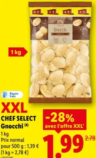 Gnocchi XXL Chef Select