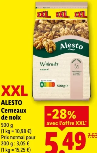 Cerneaux de noix Alesto