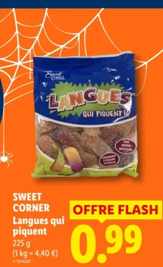 SWEET CORNER Langues qui piquent