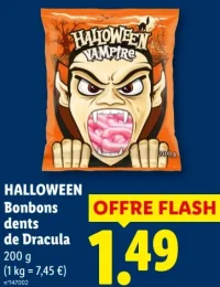 HALLOWEEN Bonbons dents de Dracula
