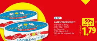 Caprice des Dieux Fromage