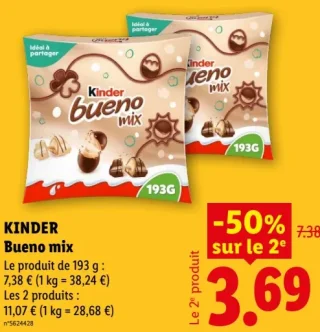 Kinder Bueno mix