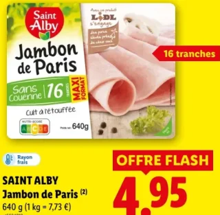 Saint Alby Jambon de Paris