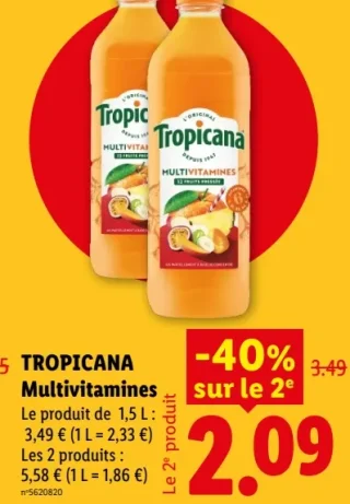 TROPICANA Multavitamines