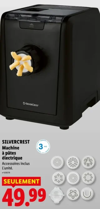 SILVERCREST Machine à pâtes électrique