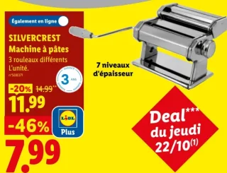 SILVERCREST Machine à pâtes
