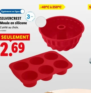 Moule en silicone Silvercrest
