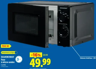 SILVERCREST Four à micro-ondes