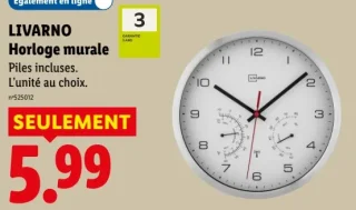 LIVARNO Horloge murale