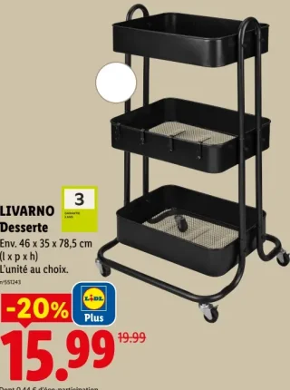 LIVARNO Desserte