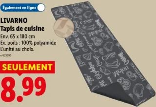 LIVARNO Tapis de cuisine