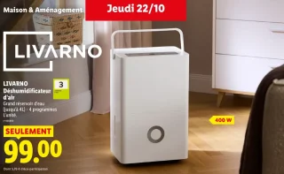 LIVARNO Déshumidificateur d'air