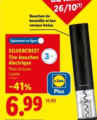 SILVERCREST Tire-bouchon électrique