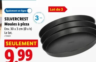 Moules à pizza SILVERCREST