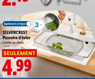 Passoire d'évier SILVERCREST