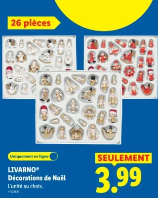 LIVARNO® Décorations de Noël