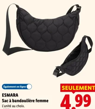 ESMARA Sac à bandoulière femme