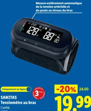 SANITAS Tensiomètre au bras