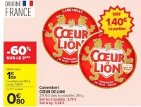 Camembert CŒUR DE LION