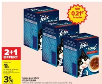 Soupe pour chats Felix Purina