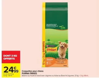 Croquettes pour chiens Purina Frikies