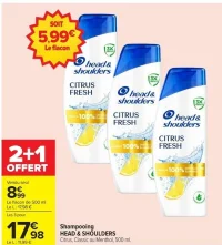 Shampooing Head & Shoulders