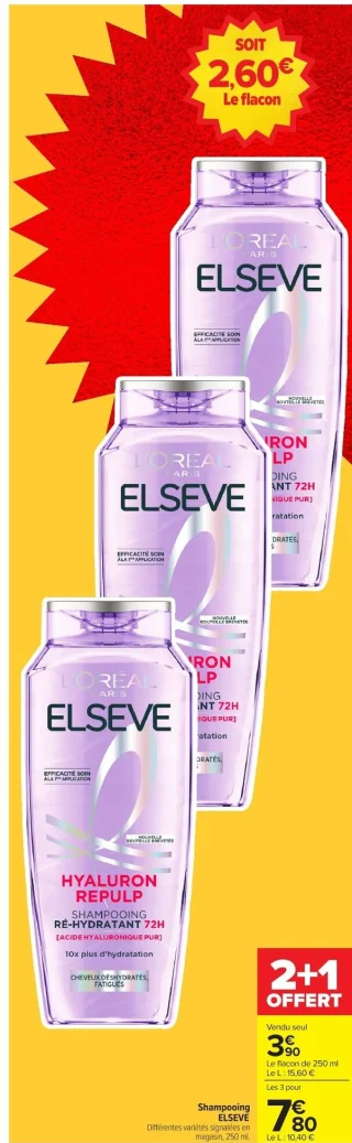 Shampooing ELSEVE