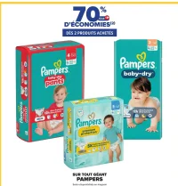 Gamme de couches Pampers