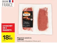 Magret de canard cru LABEYRIE