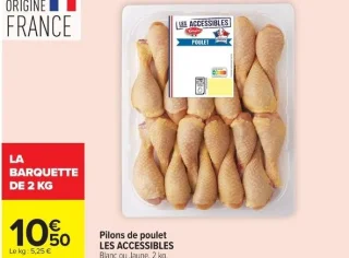 Pilons de poulet LES ACCESSIBLES