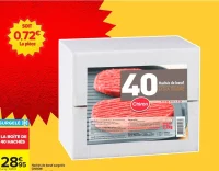 Hachés de bœuf surgelés Chiron