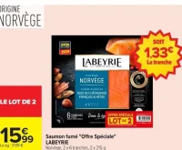 Saumon fumé Offre Spéciale Labeyrie